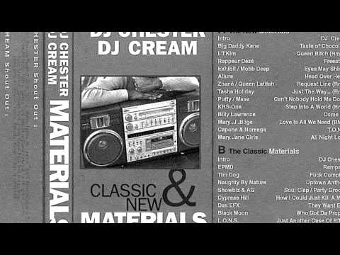 Dj Chester & Dj Cream - Classic & New Materials Rare Mixtape Cassette