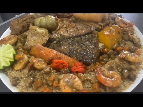 Thiébou wekhe sauc diaga crevette darra dou dess