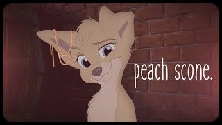 peach scone. 🍑