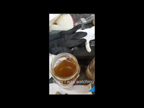 Blackening a solid stainless steel spinning top