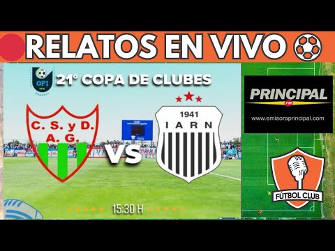🔴ARROYO GRANDE(I.CORTINAS) VS RIO NEGRO (SJ) EN VIVO ⚽COPA NACIONAL DE CLUBES OFI 2025 - Fútbol Club