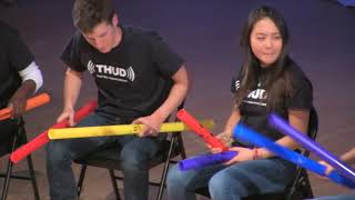 Pink Panther, Ghostbusters, and Wavin&#39; Flag on Boomwhackers!