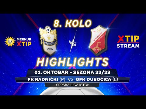 HIGHLights - Radnički (Pirot) – GFK Dubočica (Leskovac) 8. kolo SLI (01. okt, 22)