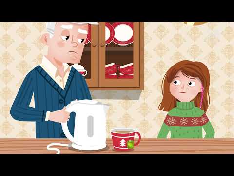 Super Heroes, Klasa 3, unit 4, A Christmas gift for Grandpa