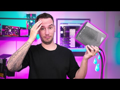 Hier lief so einiges falsch... Laptop mit Externer Wasserkühlung
