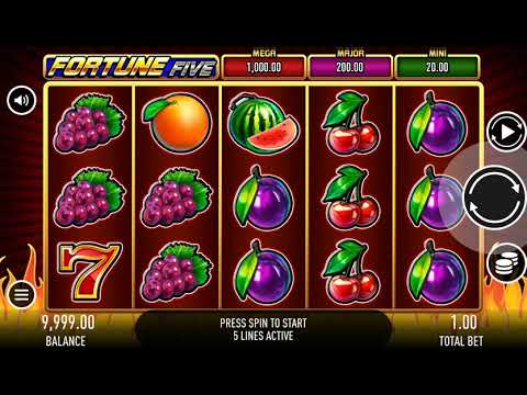 Demo gameplay of Fortune Five by Gamebeat.studio