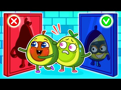BABY! DON'T CHOOSE THE WRONG DOOR! 🔑 Pit & Penny Cartoons For Kids