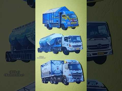Truk Oleng VS Truk Tangki 🚚🚚🚛 #shorts #puzzle
