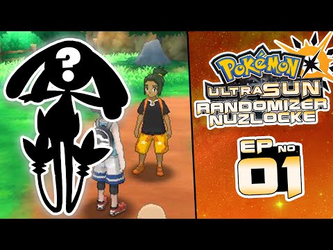 That's my first encounter?!?!?! Pokemon UltraSun Randomizer Nuzlocke (Ep 1)