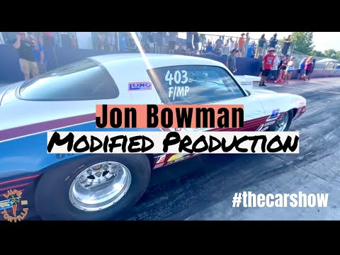 2024 Stick Shift Nationals Jon Bowman Modified Production High RPM Camaro Super Stock Drag Race
