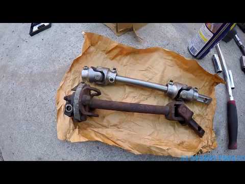 1991 fox body Mustang V8 Borgeson steering intermediate shaft replacement 79-93