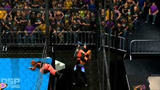 WWE 2k14 Holiday Sims - DDP vs. DSP HIAC w/special ref