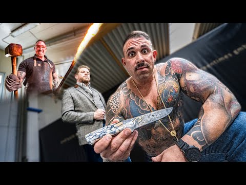 Ich schmiede das beste Damastmesser der Welt!