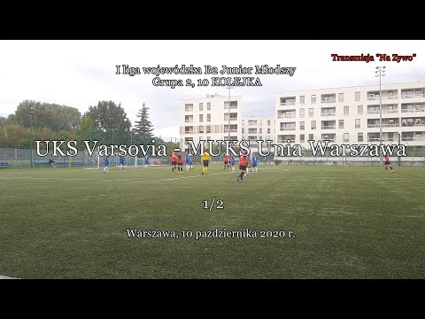 10 X 2020 r. UKS Varsovia - MUKS Unia Warszawa  1 cz.