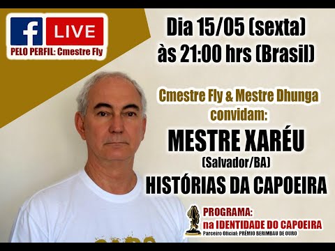 44ª LIVE NA IDENTIDADE DO CAPOEIRA - MESTRE XARÉU