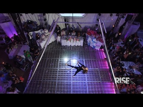 Sarahi XV Años Coreografía Danza Aérea en Aro - RiseDreams
