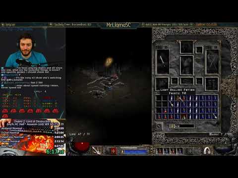 Diablo 2 - HELL HARDCORE ASSASSIN SPEEDRUN