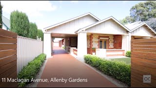 Video overview for 11 Maclagan Avenue, Allenby Gardens SA 5009