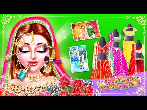 Wedding Makeup Salon & DressUp Video