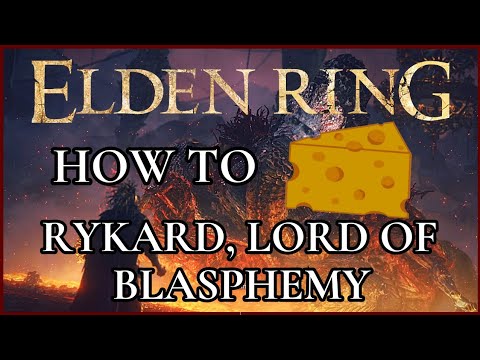 Elden Ring - How to Cheese Rykard Lord of Blasphemy (Boss Fight)