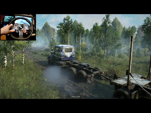 SnowRunner | Part 36 | Taymyr | Logitech G29 Gameplay