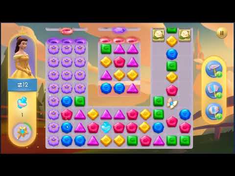 Disney Princess Majestic Quest Level 93 - NO BOOSTERS + FULL STORY 👸 | SKILLGAMING ✔️