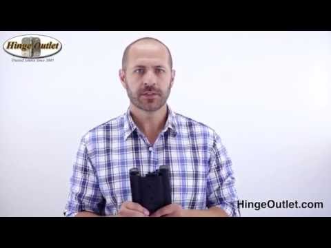 Part of a video titled Double Action Hinges - YouTube
