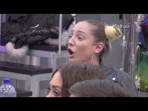 Zadruga 3 - Anabela doživela neviđeni nervni slom, pa urlala na Lunu - 10.04.2020.