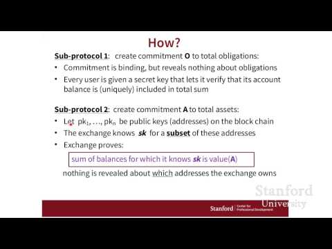 Stanford Seminar Building the Cryptocurrency Ecosystem