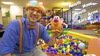 Learn Body Parts with Blippi | Educational Videos for Toddlers