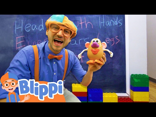 Blippi at the Play Place! Let’s Learn About Our Amazing Bodies!