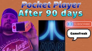 Atari Pocket Player Pro 90 day review #gaming #videogames #review