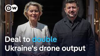 EU and Ukraine launch joint drone production deal to counter Russian warfare