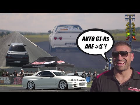 1000+HP Stick-Shift GT-Rs Attack the Runway - 2019 GT-R Challenge