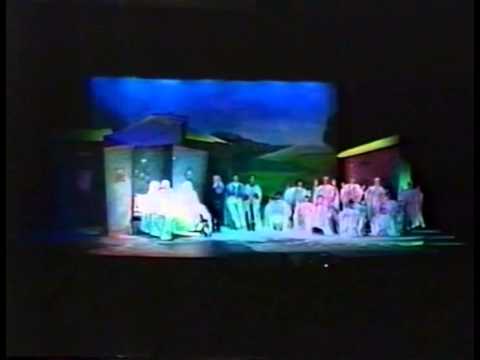 Josh Groban in The Fiddler on The Roof --- Part 6--- "Tevye's Dream", May, 1999