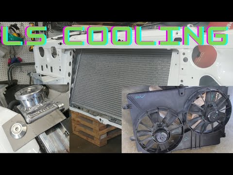 LS Cooling: Aluminum Radiator + LS1 fans (Pt26 LS Swap)