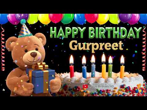 Gurpreet Happy birthday To You - Happy Birthday song name Gurpreet 🎁 🎂