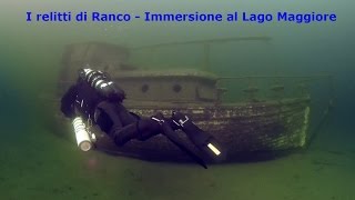 preview picture of video 'I relitti di Ranco - Immersione al lago Maggiore'