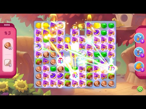 Homescapes Level 9896 No Boosters Gameplay