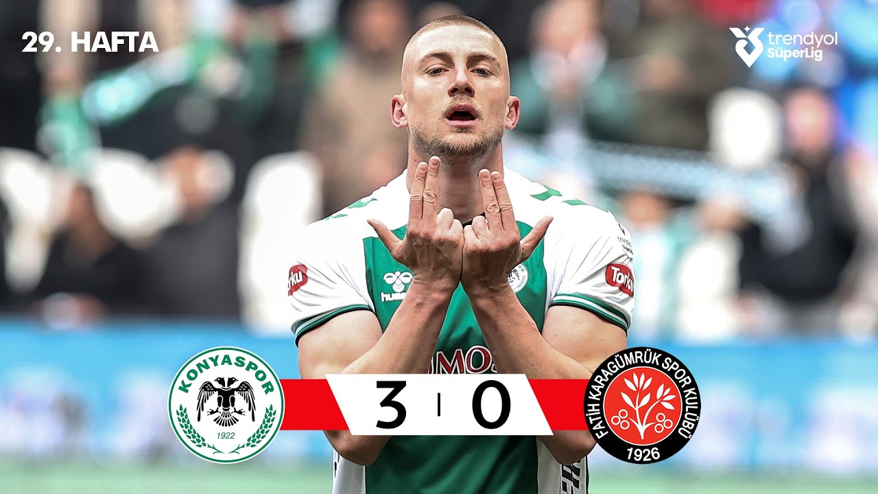 Konyaspor vs Fatih Karagümrük Highlights