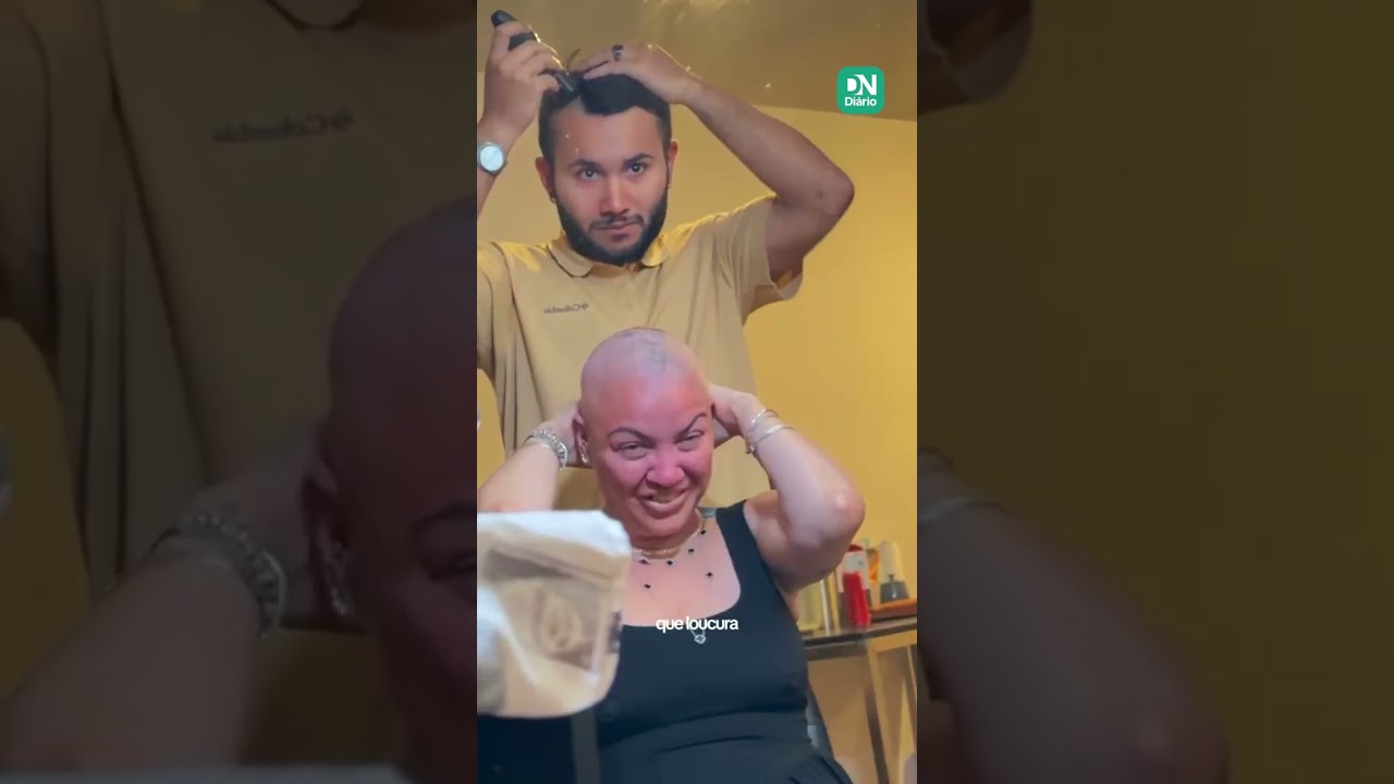 Imagem da notícia Cearense com câncer de mama é surpreendida por gesto de namorado ao raspar cabelo 