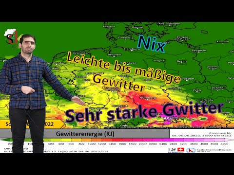 Unwetterwarnung für Bayern und Baden-Württemberg hier kann es heute was passieren. Bitte aufpassen!