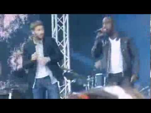 Nyco Lilliu,  m pokora et marc antoine  "a nous"  m6 live le 15 juin 2013