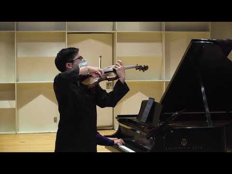 Brahms violin sonata no  3, BU, Nov  30, 2020, Andrew Lin & Chengcheng Ma