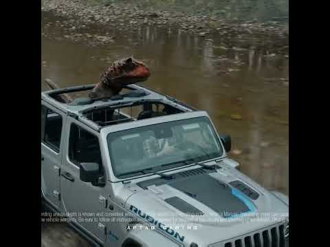 T-Rex and Carnotaurus Then and Now 😍😡 #shorts #trex #carnotaurus