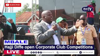 Hajji Diffe opens Easter Cooperate Games at Cricket Grounds 