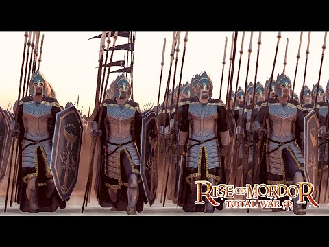 Rise Of Mordor - Aragorn Legion Fights Against Sauron Army - Lord Of The Rings - Cinematic Battle