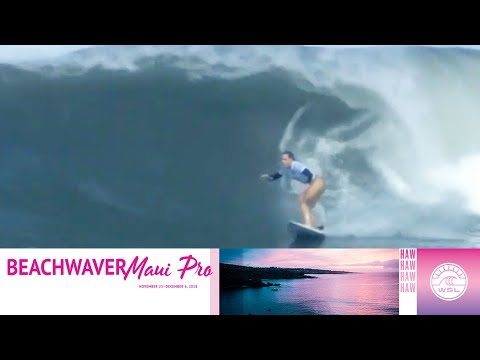 Peterson vs. Manuel vs. McDougall - Round One, Heat 4 - Beachwaver Maui Pro 2018