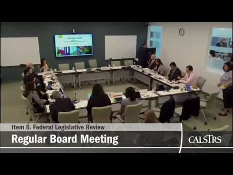 Teachers' Retirement Board - February 2017 - Regular Board Meeting (Part 3 of 6)