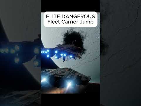 Elite Dangerous - Fleet Carrier Jump #elitedangerous #gaming
